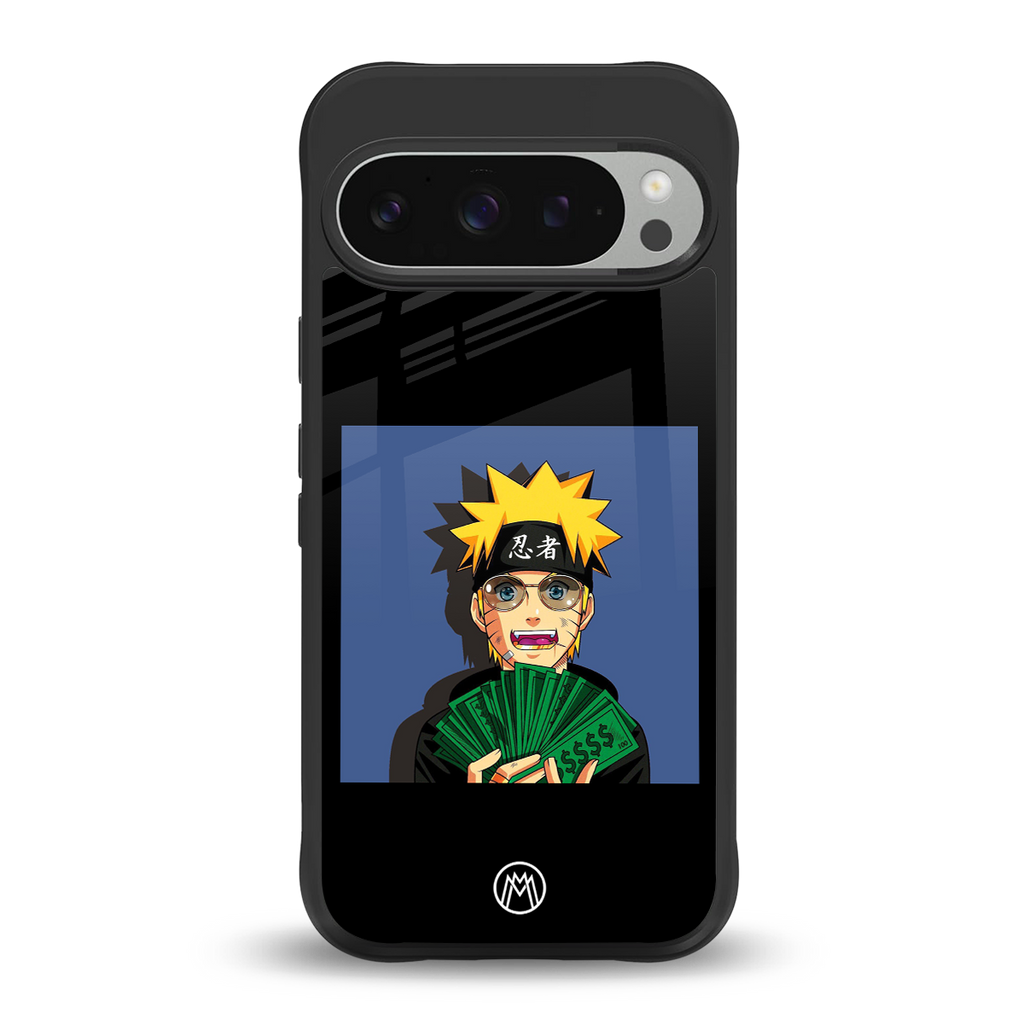 naruto hypebeast back phone cover | glass case for google pixel 9 pro