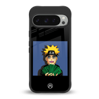 naruto hypebeast back phone cover | glass case for google pixel 9 pro