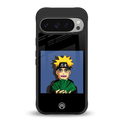 naruto hypebeast back phone cover | glass case for google pixel 9 pro xl