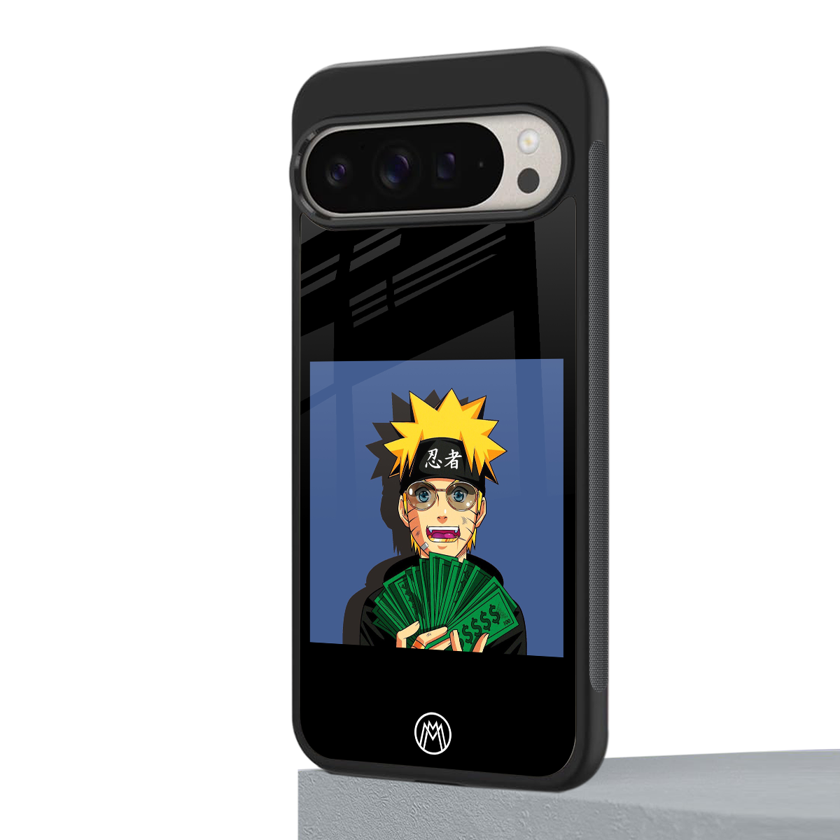 naruto hypebeast back phone cover | glass case for google pixel 9 pro