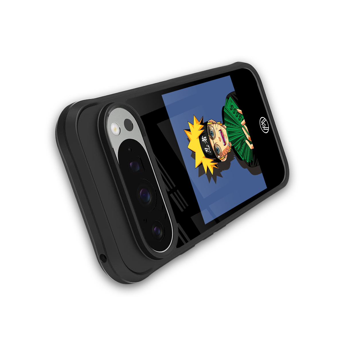naruto hypebeast back phone cover | glass case for google pixel 9 pro