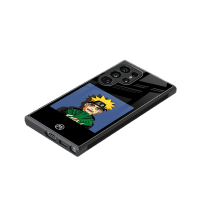 naruto hypebeast back phone cover | glass case for samsung galaxy s24 ultra