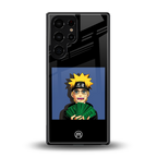 naruto hypebeast back phone cover | glass case for samsung galaxy s25 ultra