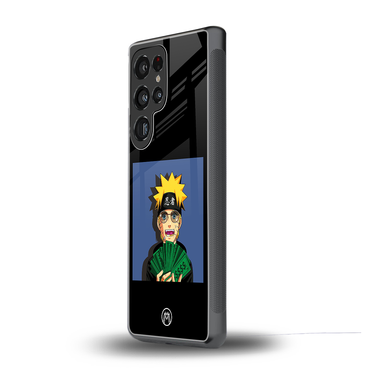 naruto hypebeast back phone cover | glass case for samsung galaxy s25 ultra