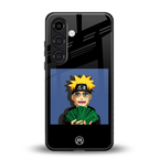 naruto hypebeast back phone cover | glass case for samsung galaxy s23 plus