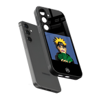 naruto hypebeast back phone cover | glass case for samsung galaxy s23 plus