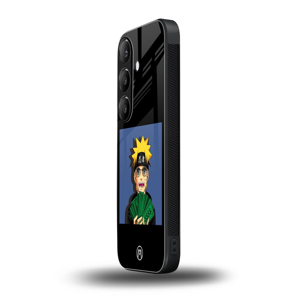 naruto hypebeast back phone cover | glass case for samsung galaxy s23 plus