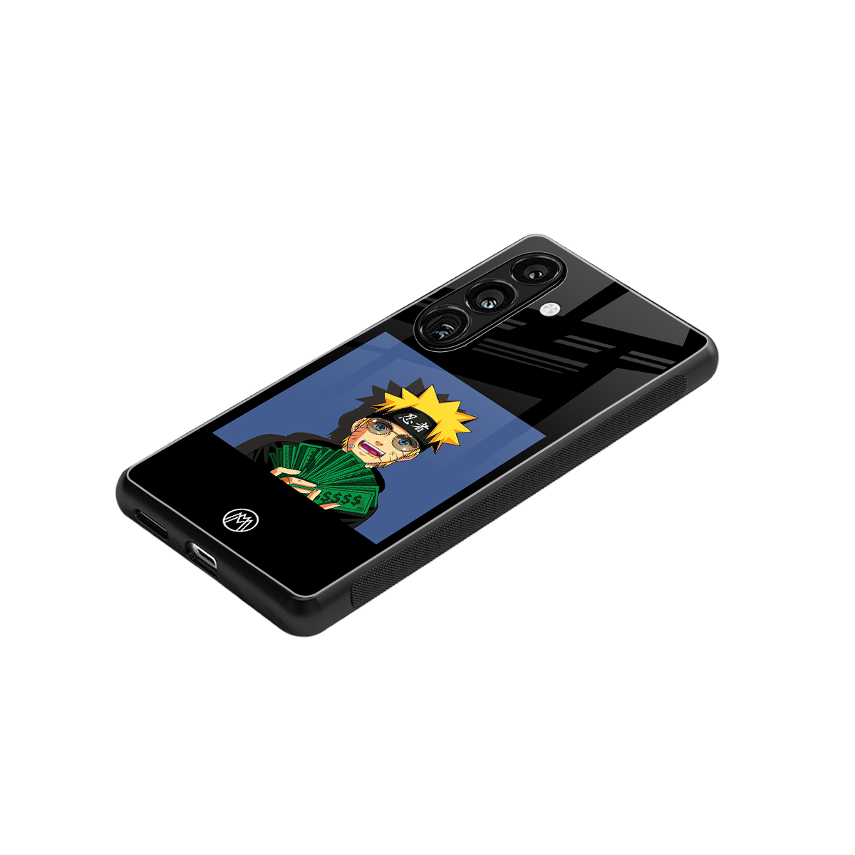 naruto hypebeast back phone cover | glass case for samsung galaxy s24 plus