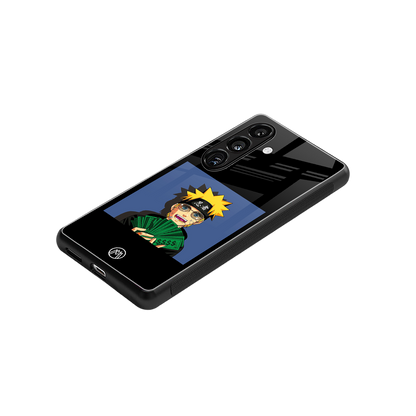 naruto hypebeast back phone cover | glass case for samsung galaxy s24 fe