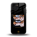 naruto motivation anime back phone cover | glass case for iphone 13 mini