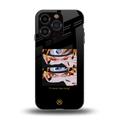naruto motivation anime back phone cover | glass case for iphone 13 pro