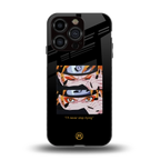 naruto motivation anime back phone cover | glass case for iphone 13 pro