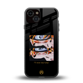 naruto motivation anime back phone cover | glass case for iphone 13
