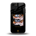 naruto motivation anime back phone cover | glass case for iphone 15