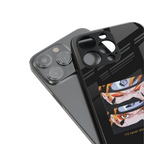 naruto motivation anime back phone cover | glass case for iphone 15