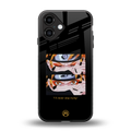 naruto motivation anime back phone cover | glass case for iphone 16