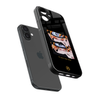naruto motivation anime back phone cover | glass case for iphone 16
