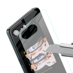 naruto motivation anime back phone cover | glass case for iphone 16e