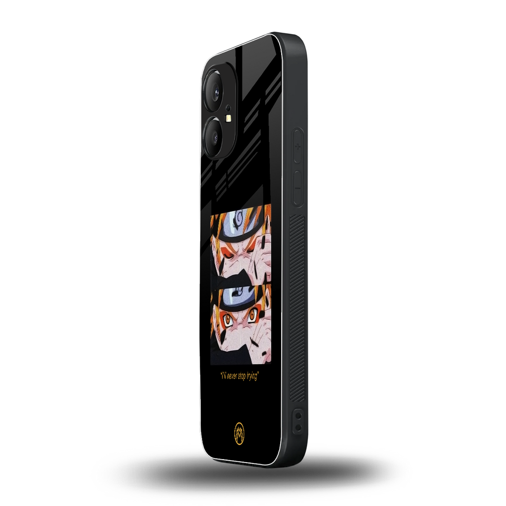 naruto motivation anime back phone cover | glass case for nothing phone 1
