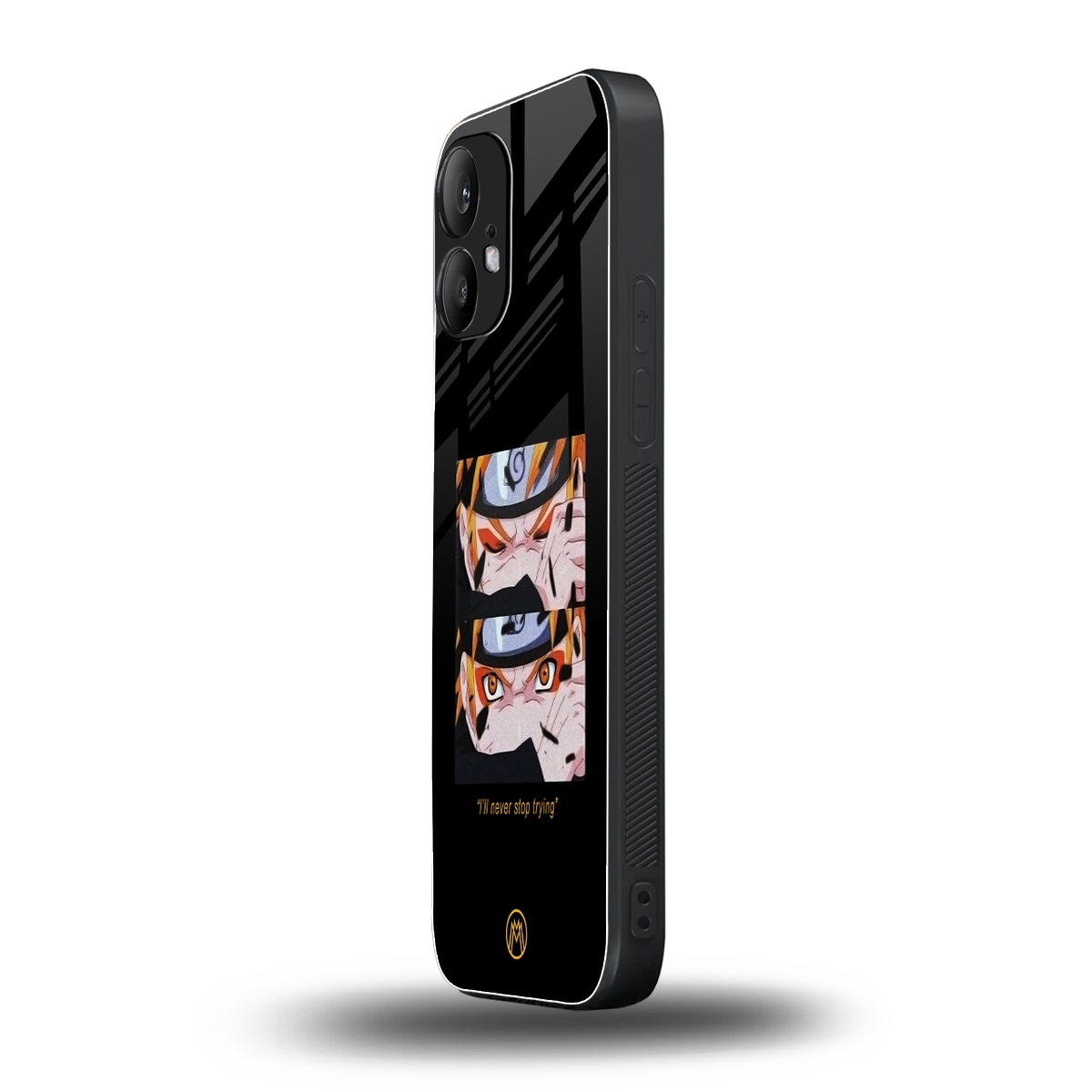 naruto motivation anime back phone cover | glass case for nothing phone 2