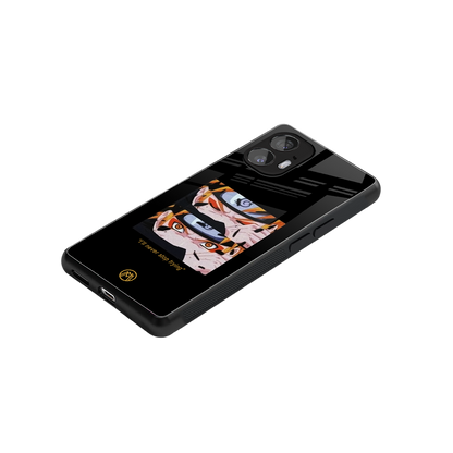 naruto motivation anime back phone cover | glass case for nothing phone 2