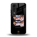 naruto motivation anime back phone cover | glass case for oneplus nord ce 4