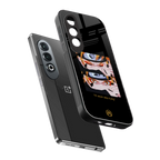 naruto motivation anime back phone cover | glass case for oneplus nord ce 4
