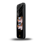 naruto motivation anime back phone cover | glass case for oneplus nord ce 4