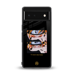 naruto motivation anime back phone cover | glass case for Google Pixel 6A