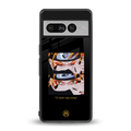 naruto motivation anime back phone cover | glass case for google pixel 7 pro