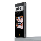 naruto motivation anime back phone cover | glass case for google pixel 7 pro