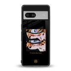 naruto motivation anime back phone cover | glass case for Google Pixel 7