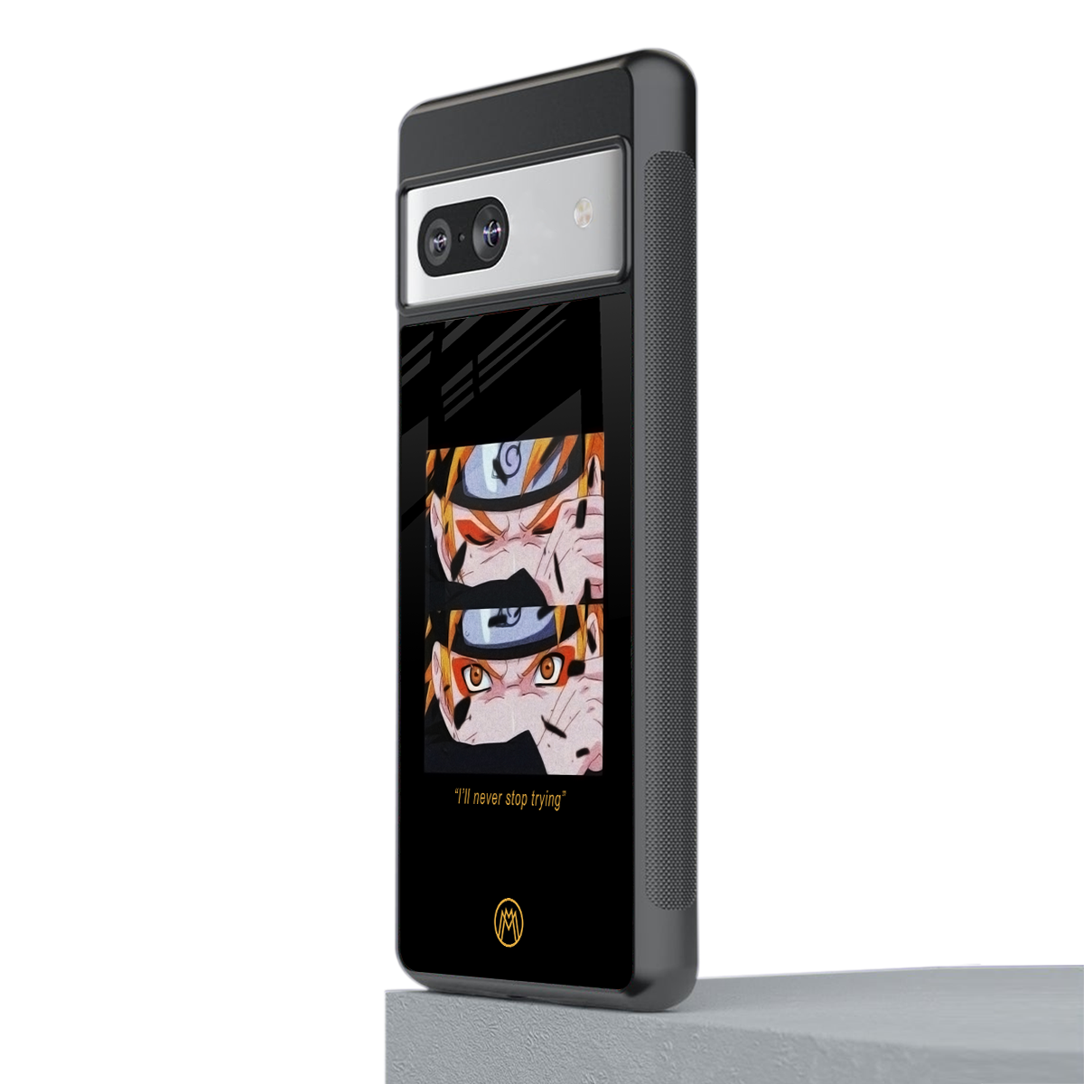 naruto motivation anime back phone cover | glass case for Google Pixel 7