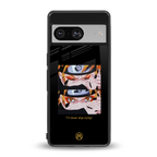 naruto motivation anime back phone cover | glass case for Google Pixel 8