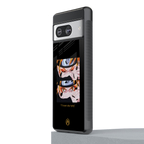 naruto motivation anime back phone cover | glass case for Google Pixel 8
