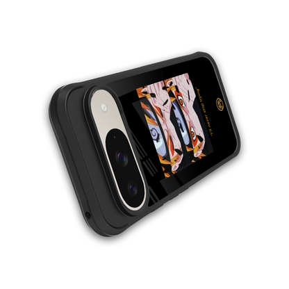 naruto motivation anime back phone cover | glass case for google pixel 9