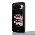 naruto motivation anime back phone cover | glass case for google pixel 9 pro xl