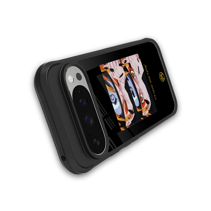 naruto motivation anime back phone cover | glass case for google pixel 9 pro xl
