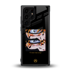 naruto motivation anime back phone cover | glass case for samsung galaxy s23 ultra