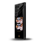 naruto motivation anime back phone cover | glass case for samsung galaxy s23 ultra
