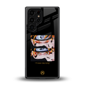 naruto motivation anime back phone cover | glass case for samsung galaxy s25 ultra