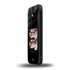 naruto motivation anime back phone cover | glass case for samsung galaxy s25 plus