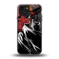 naruto vermilion back phone cover | glass case for iphone 13 mini