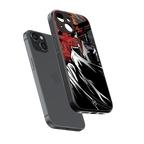naruto vermilion back phone cover | glass case for iphone 13 mini
