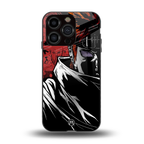 naruto vermilion back phone cover | glass case for iphone 13 pro