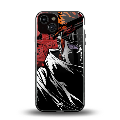 naruto vermilion back phone cover | glass case for iphone 13