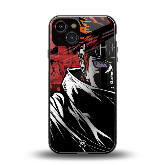 naruto vermilion back phone cover | glass case for iphone 13