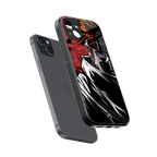 naruto vermilion back phone cover | glass case for iphone 14 plus