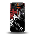 naruto vermilion back phone cover | glass case for iphone 15
