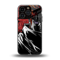 naruto vermilion back phone cover | glass case for iphone 16 pro